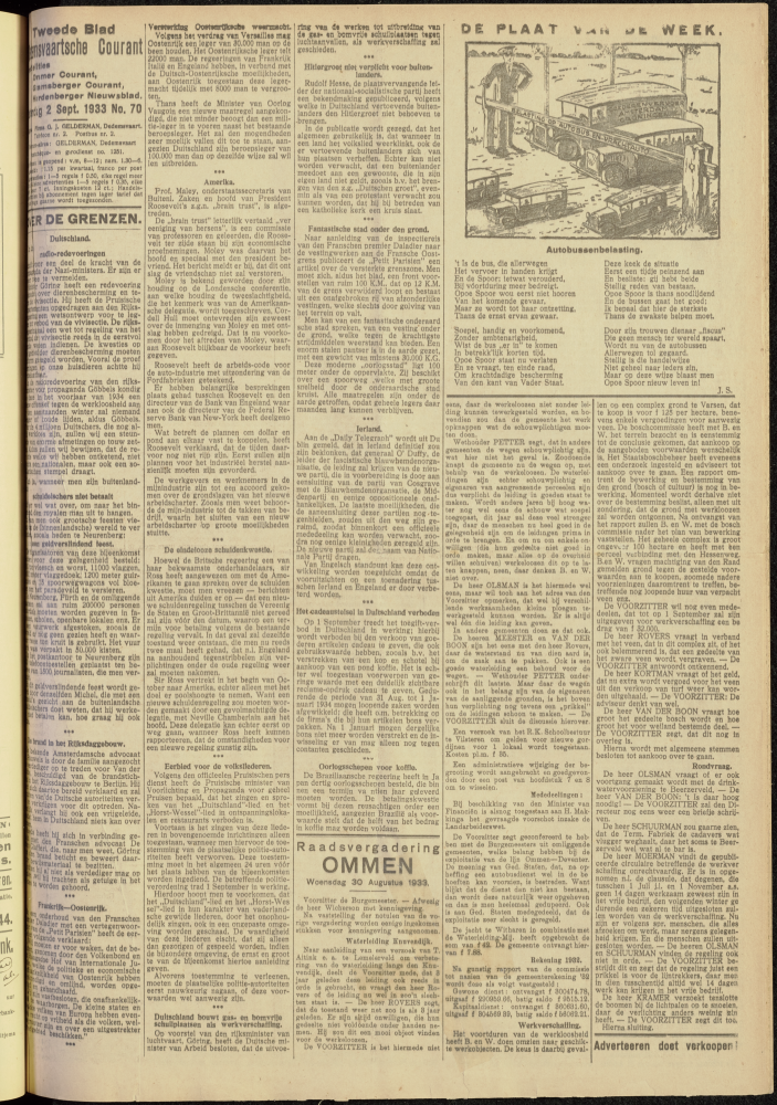 Bekijk detail van "Dedemsvaartsche Courant 2/9/1933 pagina 5 van 8<br xmlns:atlantis="urn:atlantis" />"