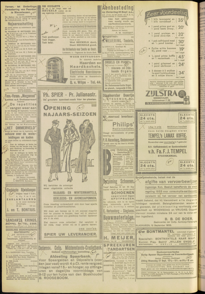 Bekijk detail van "Dedemsvaartsche Courant 23/9/1933 pagina 4 van 10<br xmlns:atlantis="urn:atlantis" />"