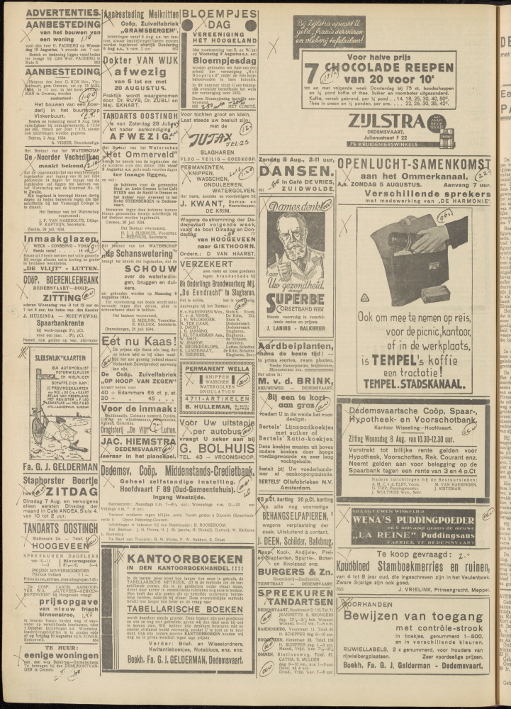 Bekijk detail van "Dedemsvaartsche Courant 4/8/1934 pagina 4 van 8<br xmlns:atlantis="urn:atlantis" />"