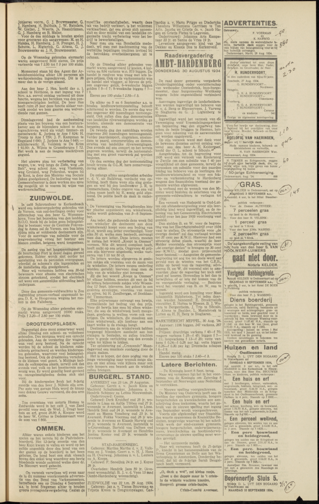 Bekijk detail van "Dedemsvaartsche Courant 1/9/1934 pagina 11 van 12<br xmlns:atlantis="urn:atlantis" />"