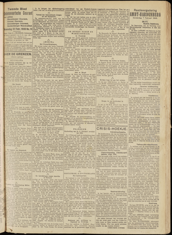 Bekijk detail van "Dedemsvaartsche Courant 13/2/1935 pagina 5 van 6<br xmlns:atlantis="urn:atlantis" />"
