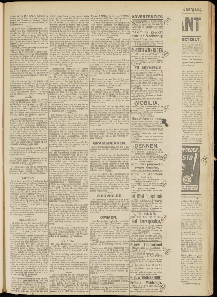 Bekijk detail van "Dedemsvaartsche Courant 20/2/1935 pagina 7 van 8<br xmlns:atlantis="urn:atlantis" />"