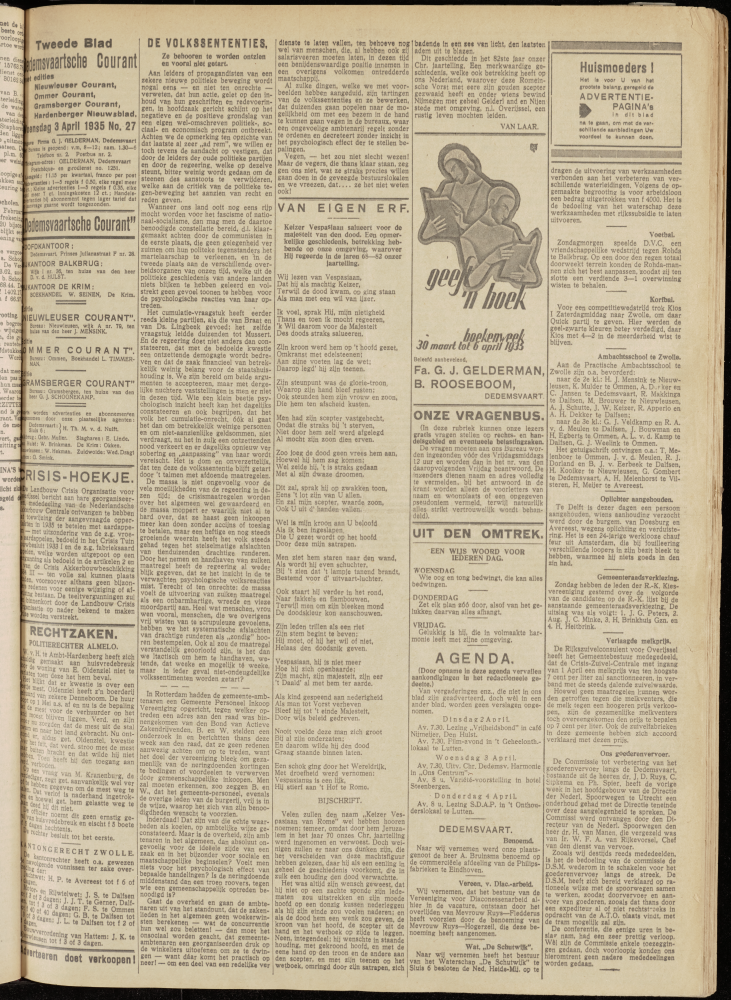 Bekijk detail van "Dedemsvaartsche Courant 3/4/1935 pagina 5 van 8<br xmlns:atlantis="urn:atlantis" />"