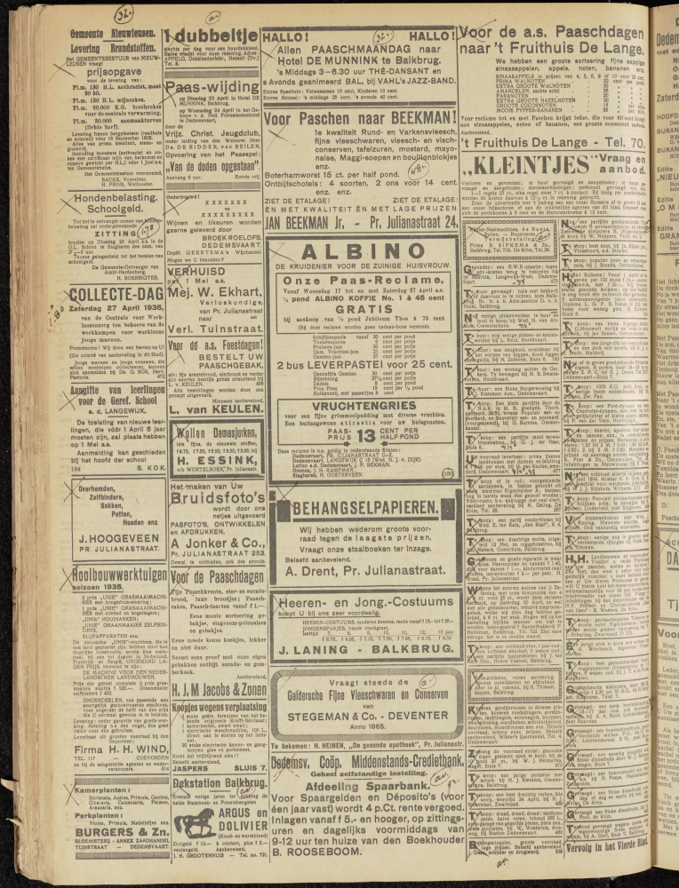 Bekijk detail van "Dedemsvaartsche Courant 20/4/1935 pagina 8 van 16<br xmlns:atlantis="urn:atlantis" />"