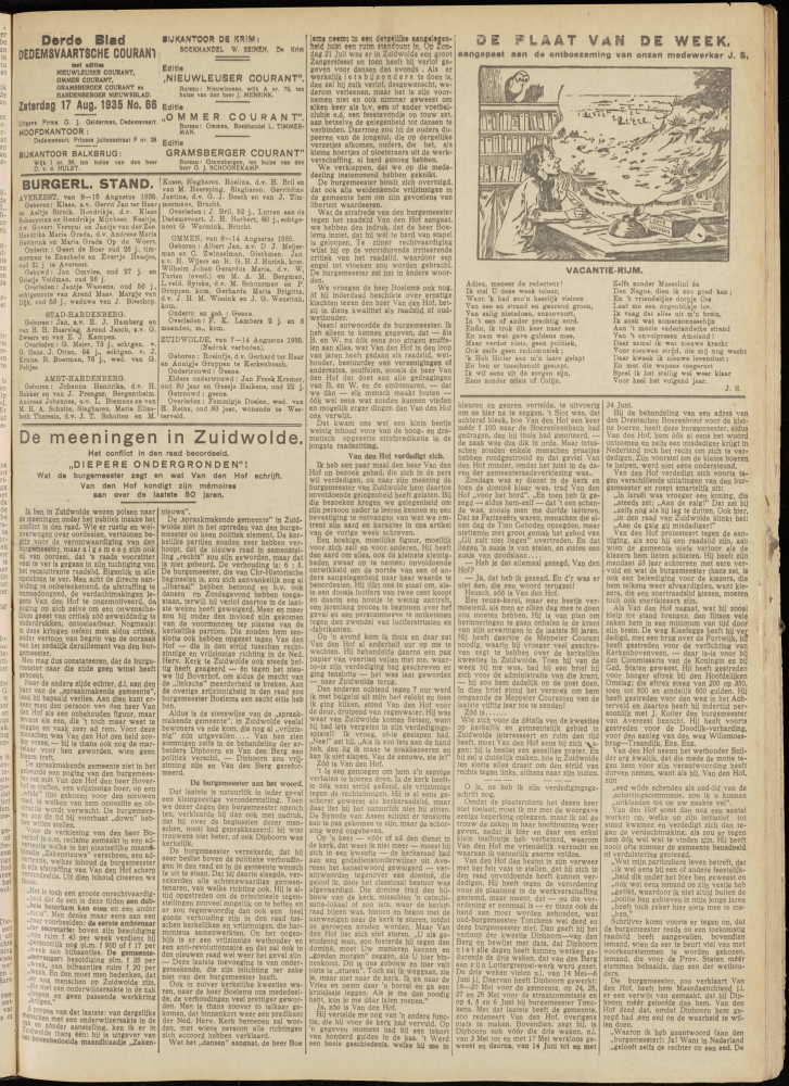 Bekijk detail van "Dedemsvaartsche Courant 17/8/1935 pagina 9 <span class="highlight">van</span> 12<br xmlns:atlantis="urn:atlantis" />"