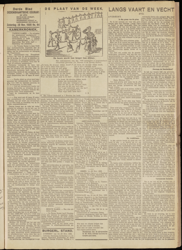 Bekijk detail van "Dedemsvaartsche Courant 23/11/1935 pagina 9 <span class="highlight">van</span> 12<br xmlns:atlantis="urn:atlantis" />"