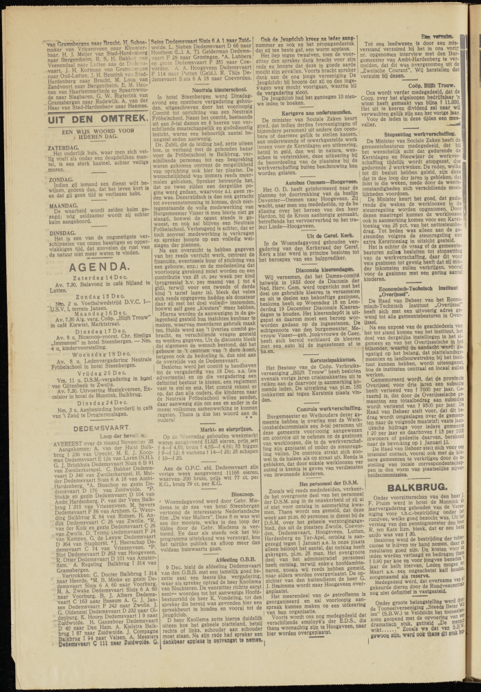 Bekijk detail van "Dedemsvaartsche Courant 14/12/1935 pagina 14 <span class="highlight">van</span> 16<br xmlns:atlantis="urn:atlantis" />"