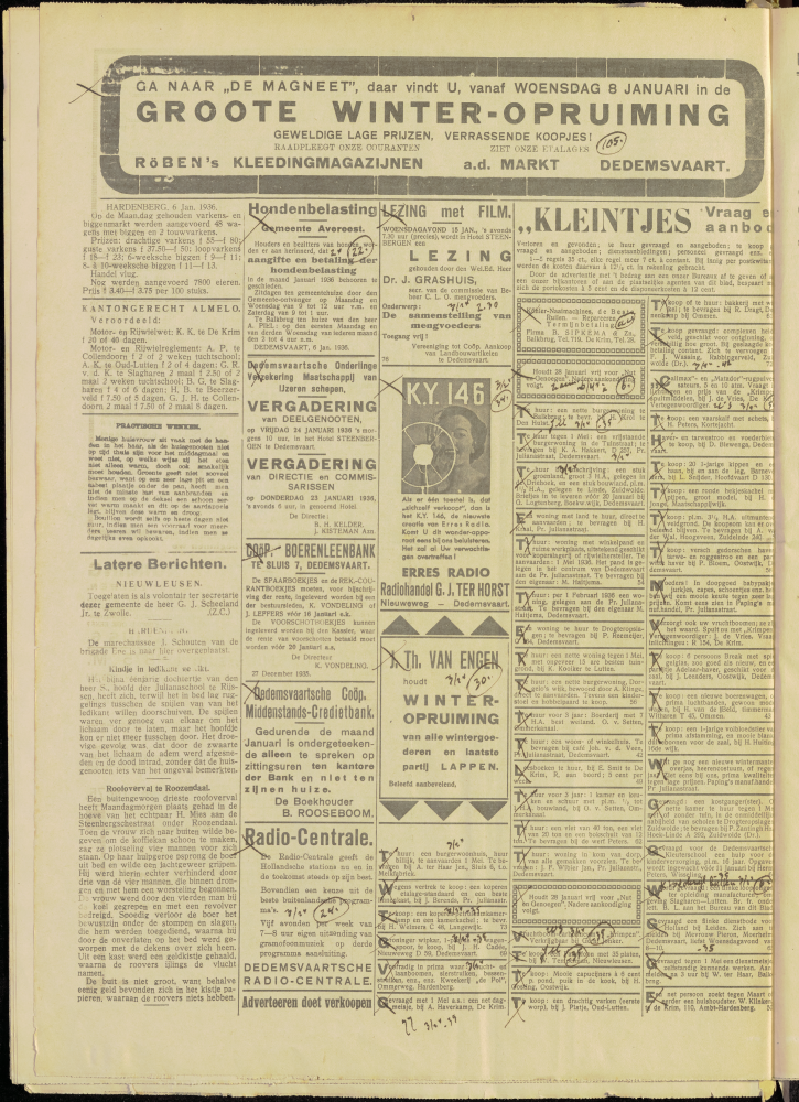 Bekijk detail van "Dedemsvaartsche Courant 8/1/1936 pagina 8 van 8<br xmlns:atlantis="urn:atlantis" />"