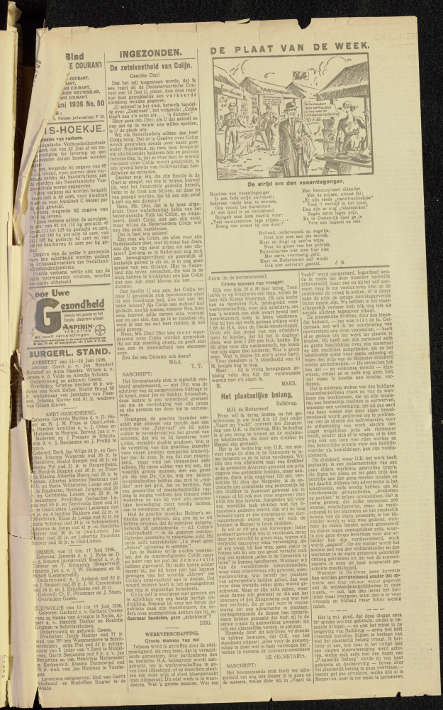 Bekijk detail van "Dedemsvaartsche Courant 20/6/1936 pagina 11 van 14<br xmlns:atlantis="urn:atlantis" />"