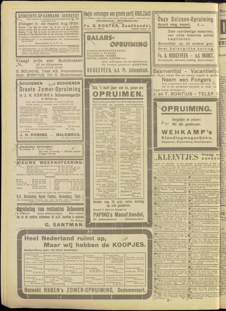 Bekijk detail van "Dedemsvaartsche Courant 22/7/1936 pagina 8 van 8<br xmlns:atlantis="urn:atlantis" />"