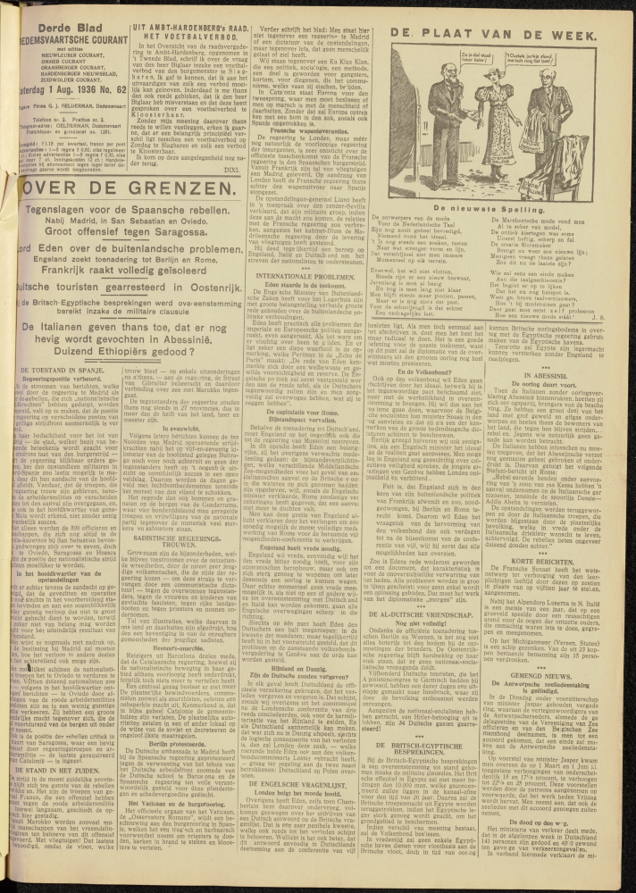 Bekijk detail van "Dedemsvaartsche Courant 1/8/1936 pagina 7 van 14<br xmlns:atlantis="urn:atlantis" />"