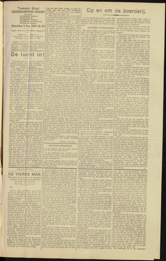 Bekijk detail van "Dedemsvaartsche Courant 5/8/1936 pagina 5 van 8<br xmlns:atlantis="urn:atlantis" />"