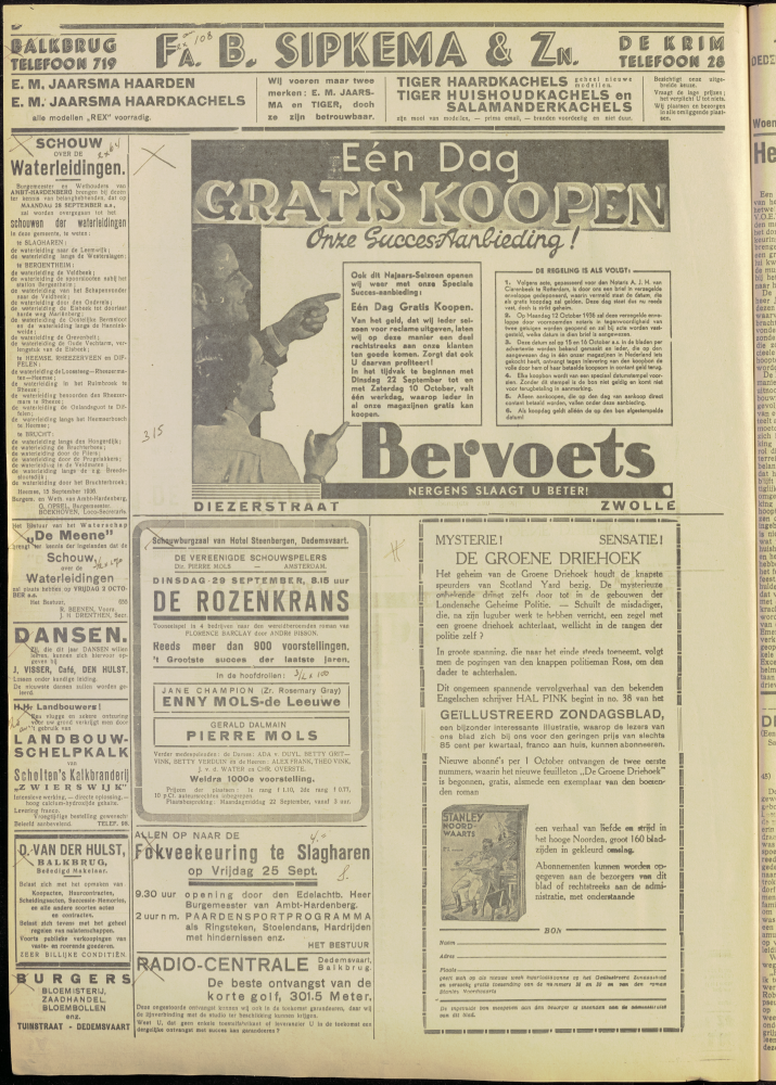 Bekijk detail van "Dedemsvaartsche Courant 23/9/1936 pagina 4 van 8<br xmlns:atlantis="urn:atlantis" />"