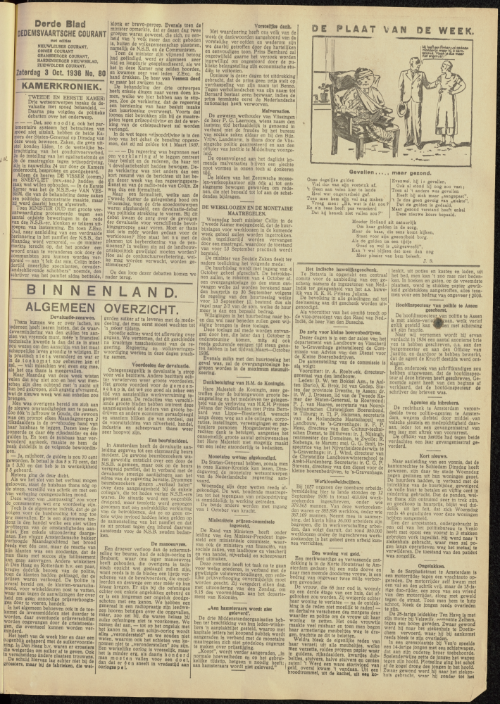 Bekijk detail van "Dedemsvaartsche Courant 3/10/1936 pagina 9 van 12<br xmlns:atlantis="urn:atlantis" />"