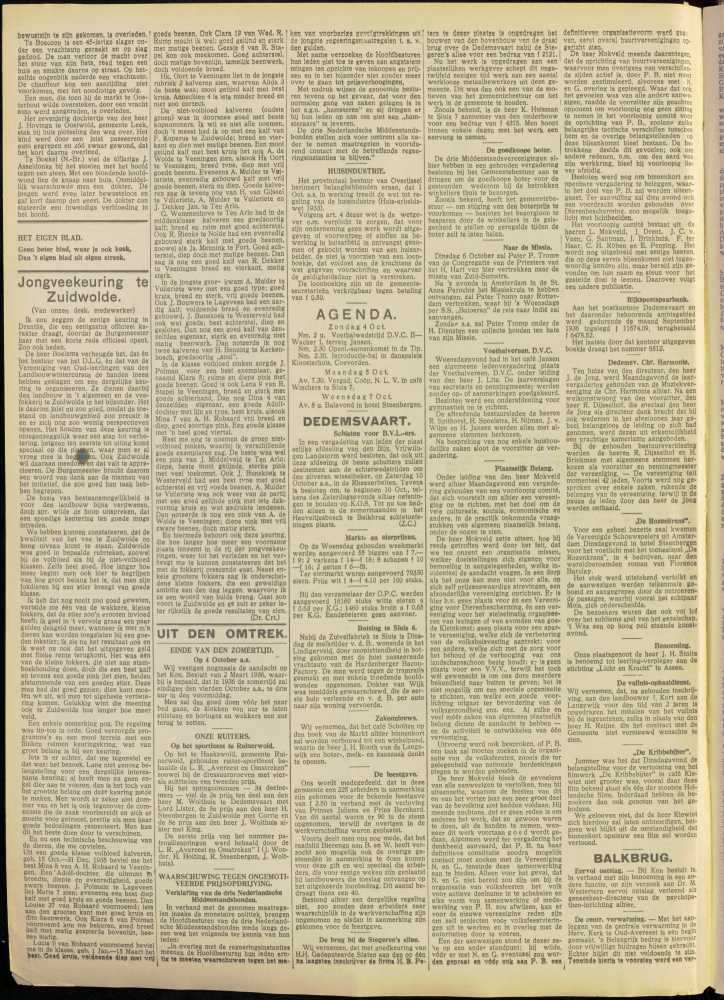 Bekijk detail van "Dedemsvaartsche Courant 3/10/1936 pagina 10 van 12<br xmlns:atlantis="urn:atlantis" />"