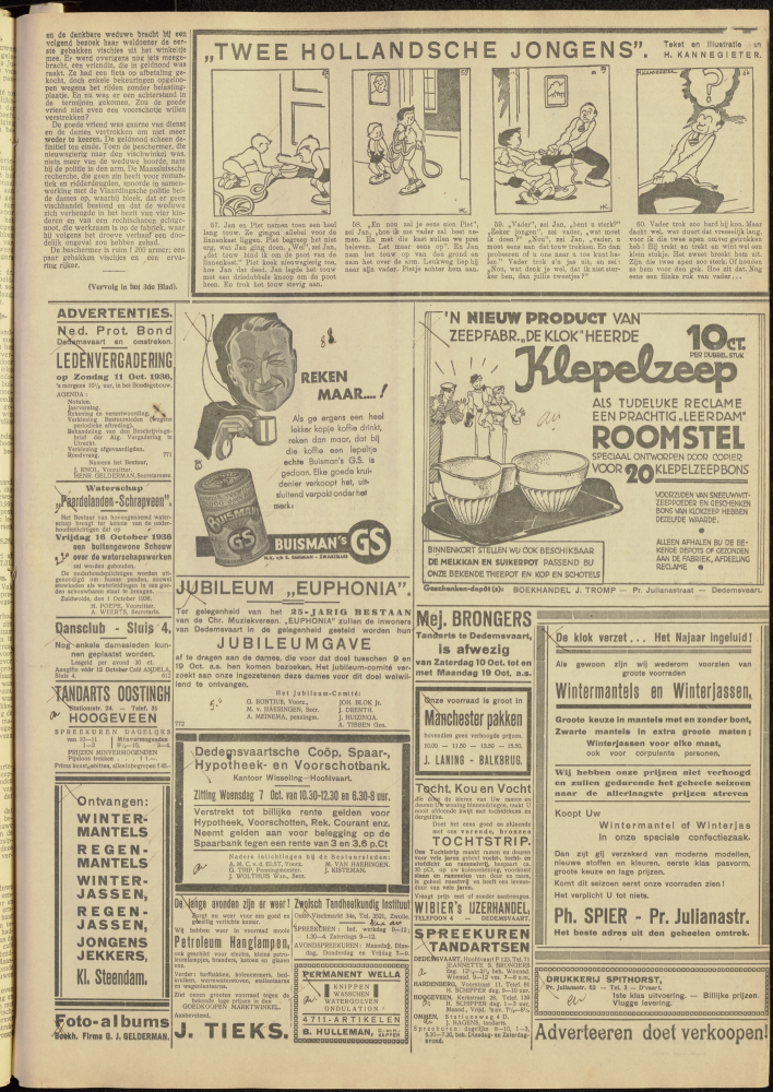 Bekijk detail van "Dedemsvaartsche Courant 10/10/1936 pagina 3 van 14<br xmlns:atlantis="urn:atlantis" />"