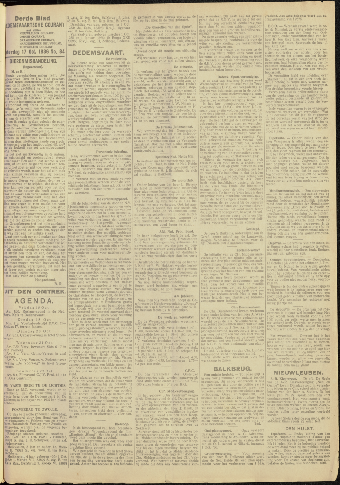 Bekijk detail van "Dedemsvaartsche Courant 17/10/1936 pagina 5 van 12<br xmlns:atlantis="urn:atlantis" />"