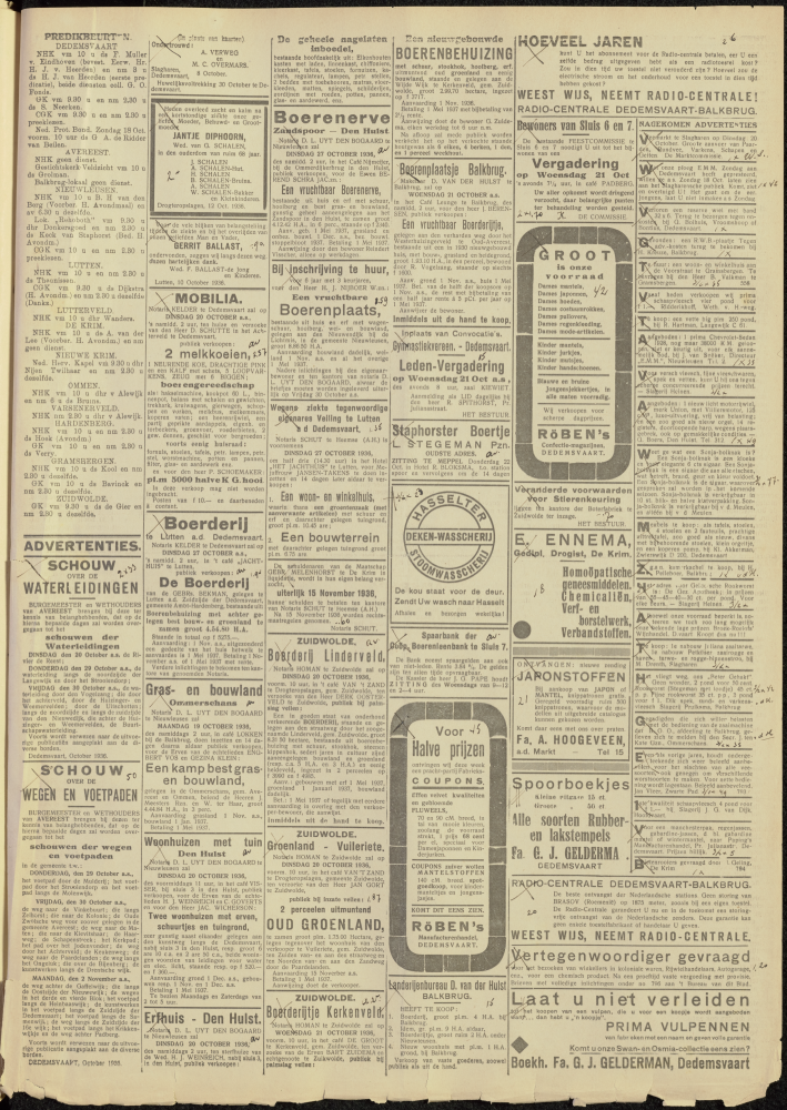 Bekijk detail van "Dedemsvaartsche Courant 17/10/1936 pagina 7 van 12<br xmlns:atlantis="urn:atlantis" />"