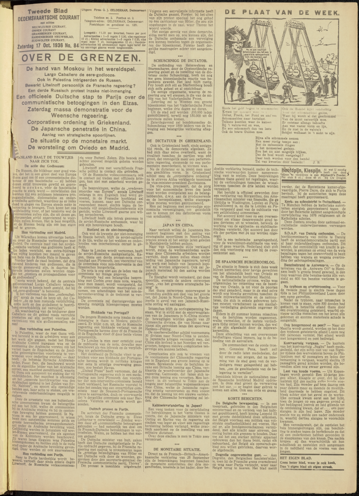 Bekijk detail van "Dedemsvaartsche Courant 17/10/1936 pagina 9 van 12<br xmlns:atlantis="urn:atlantis" />"