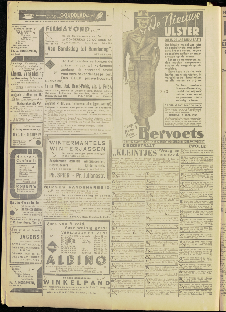 Bekijk detail van "Dedemsvaartsche Courant 17/10/1936 pagina 12 van 12<br xmlns:atlantis="urn:atlantis" />"