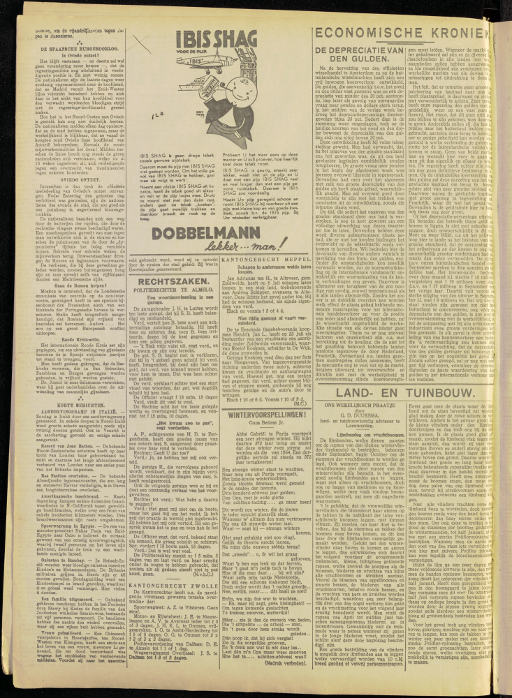 Bekijk detail van "Dedemsvaartsche Courant 21/10/1936 pagina 2 van 8<br xmlns:atlantis="urn:atlantis" />"