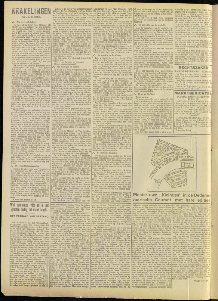 Bekijk detail van "Dedemsvaartsche Courant 24/10/1936 pagina 2 van 12<br xmlns:atlantis="urn:atlantis" />"