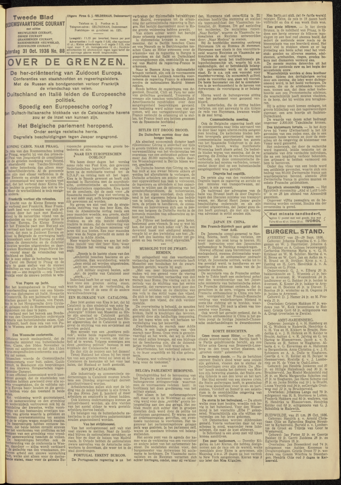 Bekijk detail van "Dedemsvaartsche Courant 31/10/1936 pagina 5 van 12<br xmlns:atlantis="urn:atlantis" />"