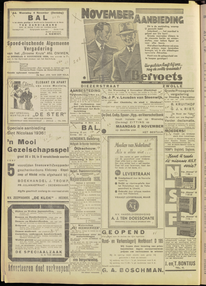 Bekijk detail van "Dedemsvaartsche Courant 31/10/1936 pagina 8 van 12<br xmlns:atlantis="urn:atlantis" />"