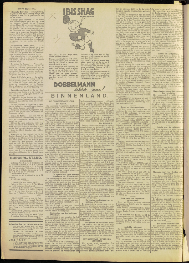 Bekijk detail van "Dedemsvaartsche Courant 4/11/1936 pagina 2 van 8<br xmlns:atlantis="urn:atlantis" />"
