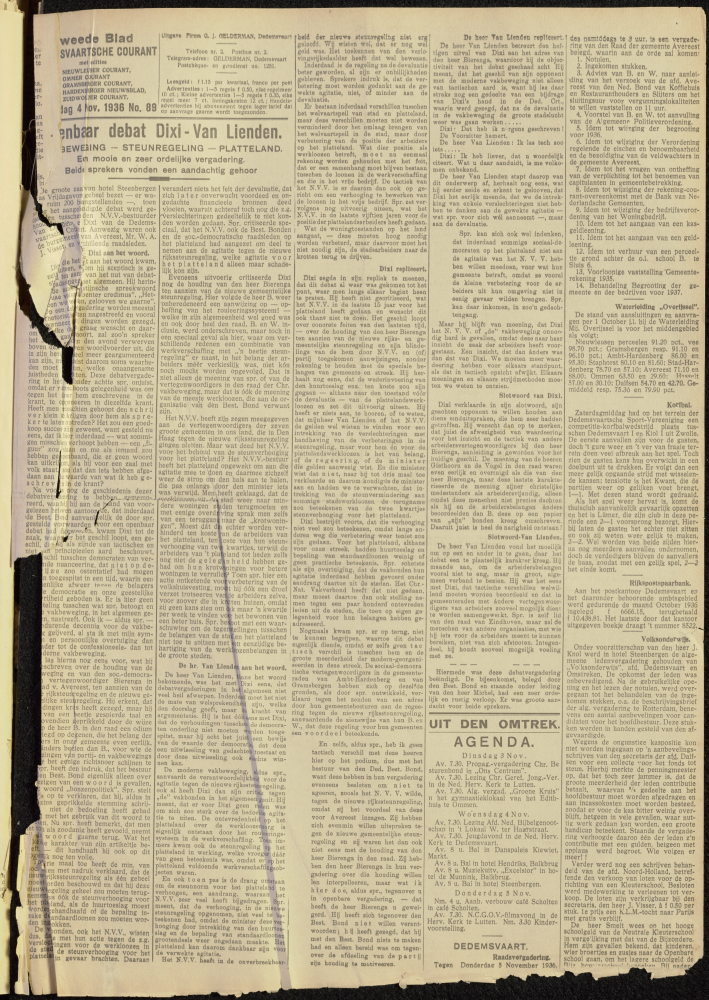 Bekijk detail van "Dedemsvaartsche Courant 4/11/1936 pagina 5 van 8<br xmlns:atlantis="urn:atlantis" />"
