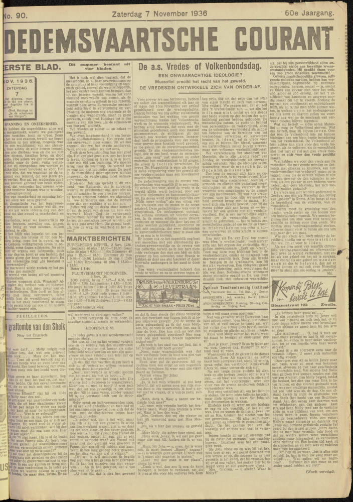 Bekijk detail van "Dedemsvaartsche Courant 7/11/1936 pagina 1 van 14<br xmlns:atlantis="urn:atlantis" />"