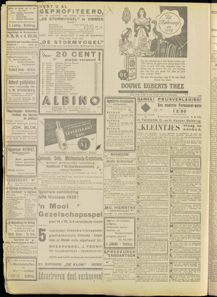 Bekijk detail van "Dedemsvaartsche Courant 7/11/1936 pagina 4 van 14<br xmlns:atlantis="urn:atlantis" />"