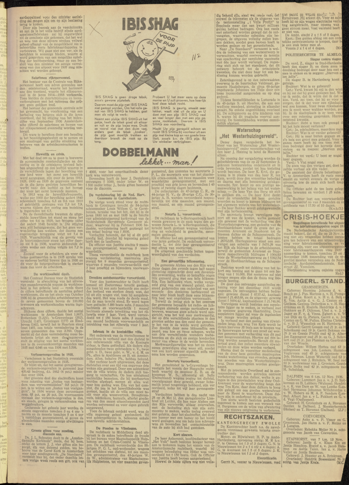 Bekijk detail van "Dedemsvaartsche Courant 18/11/1936 pagina 3 van 8<br xmlns:atlantis="urn:atlantis" />"