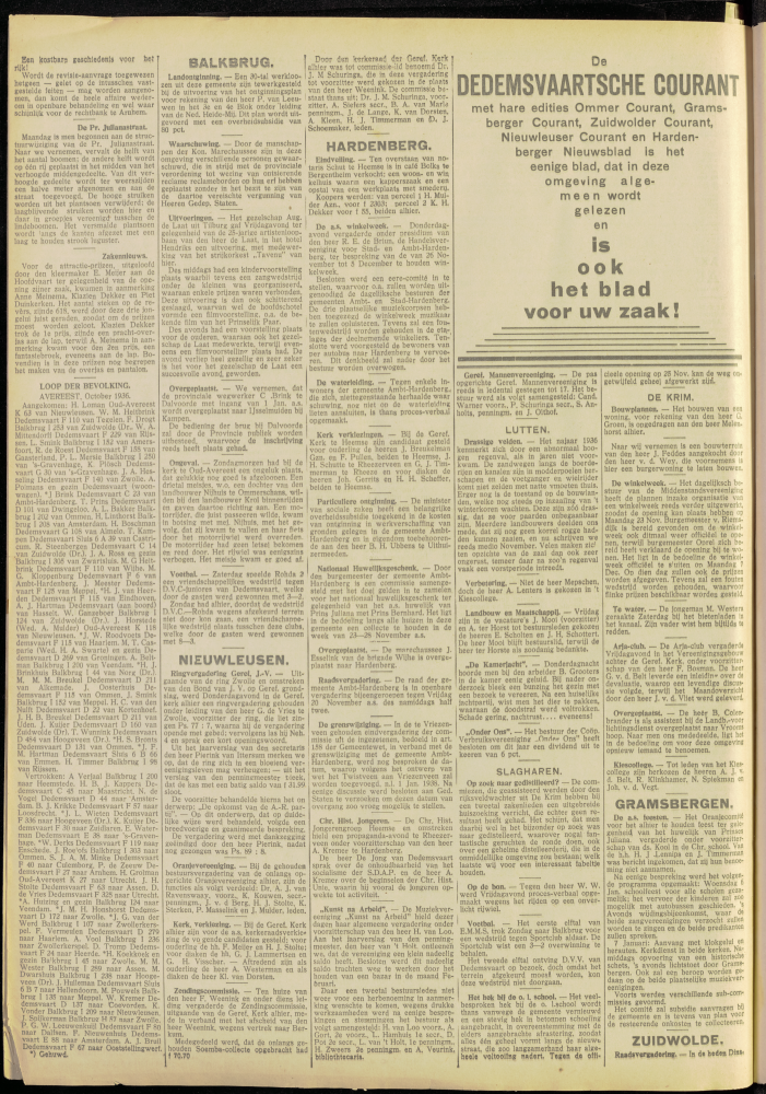 Bekijk detail van "Dedemsvaartsche Courant 18/11/1936 pagina 6 van 8<br xmlns:atlantis="urn:atlantis" />"