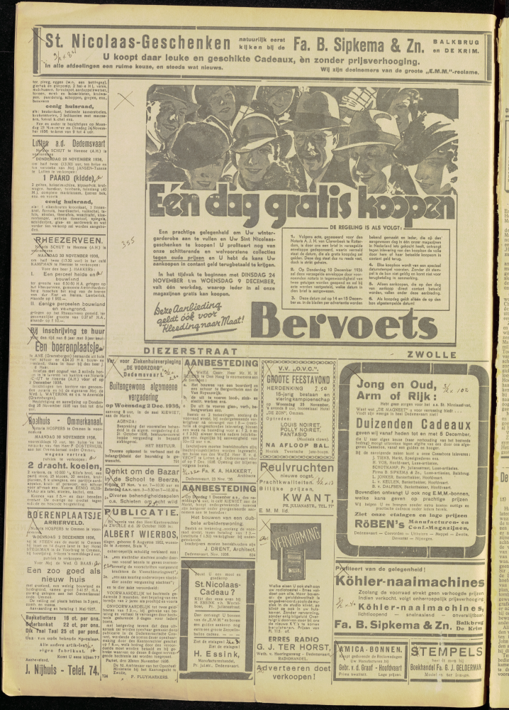 Bekijk detail van "Dedemsvaartsche Courant 25/11/1936 pagina 8 van 8<br xmlns:atlantis="urn:atlantis" />"