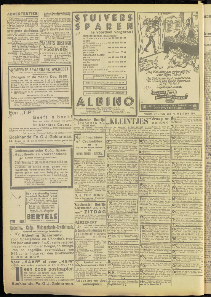 Bekijk detail van "Dedemsvaartsche Courant 28/11/1936 pagina 8 van 16<br xmlns:atlantis="urn:atlantis" />"