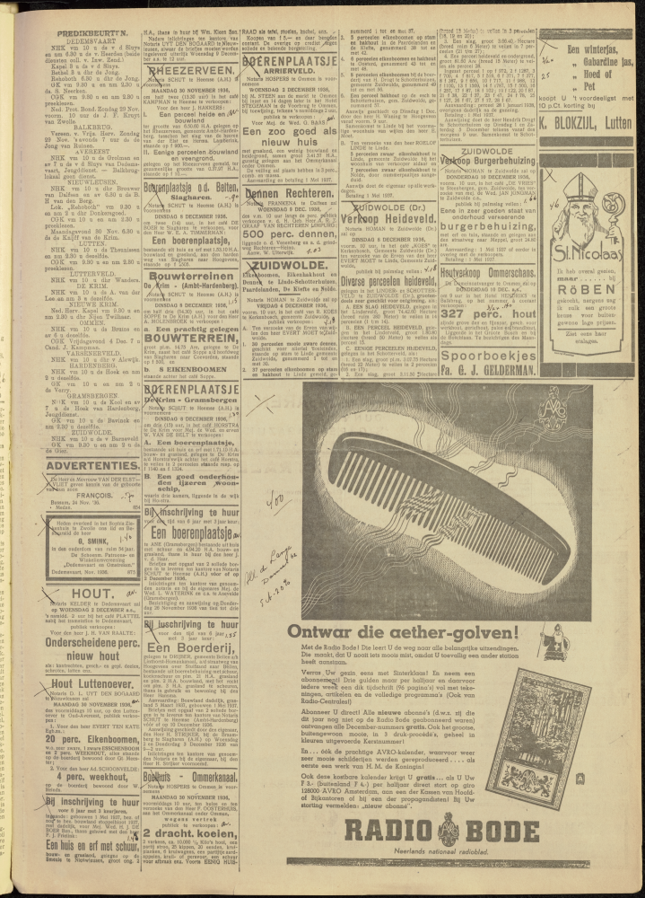 Bekijk detail van "Dedemsvaartsche Courant 28/11/1936 pagina 11 van 16<br xmlns:atlantis="urn:atlantis" />"