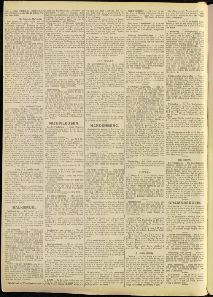 Bekijk detail van "Dedemsvaartsche Courant 28/11/1936 pagina 14 van 16<br xmlns:atlantis="urn:atlantis" />"