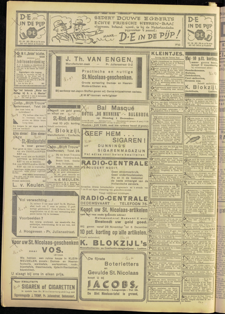 Bekijk detail van "Dedemsvaartsche Courant 28/11/1936 pagina 16 van 16<br xmlns:atlantis="urn:atlantis" />"