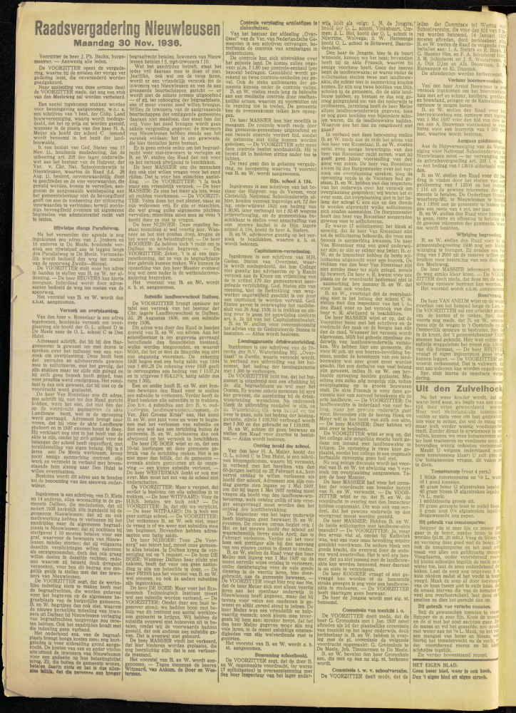 Bekijk detail van "Dedemsvaartsche Courant 5/12/1936 pagina 2 van 16<br xmlns:atlantis="urn:atlantis" />"