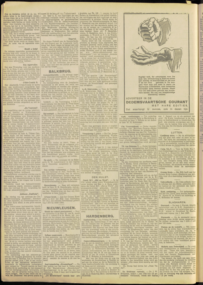 Bekijk detail van "Dedemsvaartsche Courant 5/12/1936 pagina 14 van 16<br xmlns:atlantis="urn:atlantis" />"