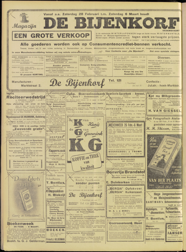 Bekijk detail van "Dedemsvaartsche Courant 27/2/1948 pagina 4 van 4<br xmlns:atlantis="urn:atlantis" />"