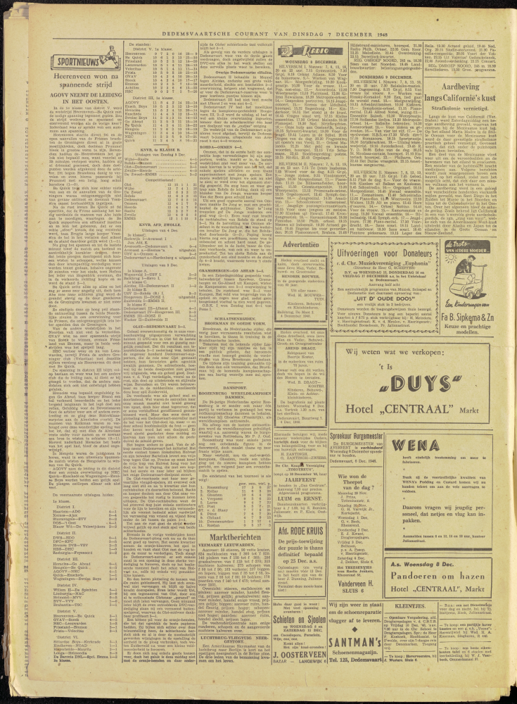 Bekijk detail van "Dedemsvaartsche Courant 7/12/1948 pagina 4 van 4<br xmlns:atlantis="urn:atlantis" />"