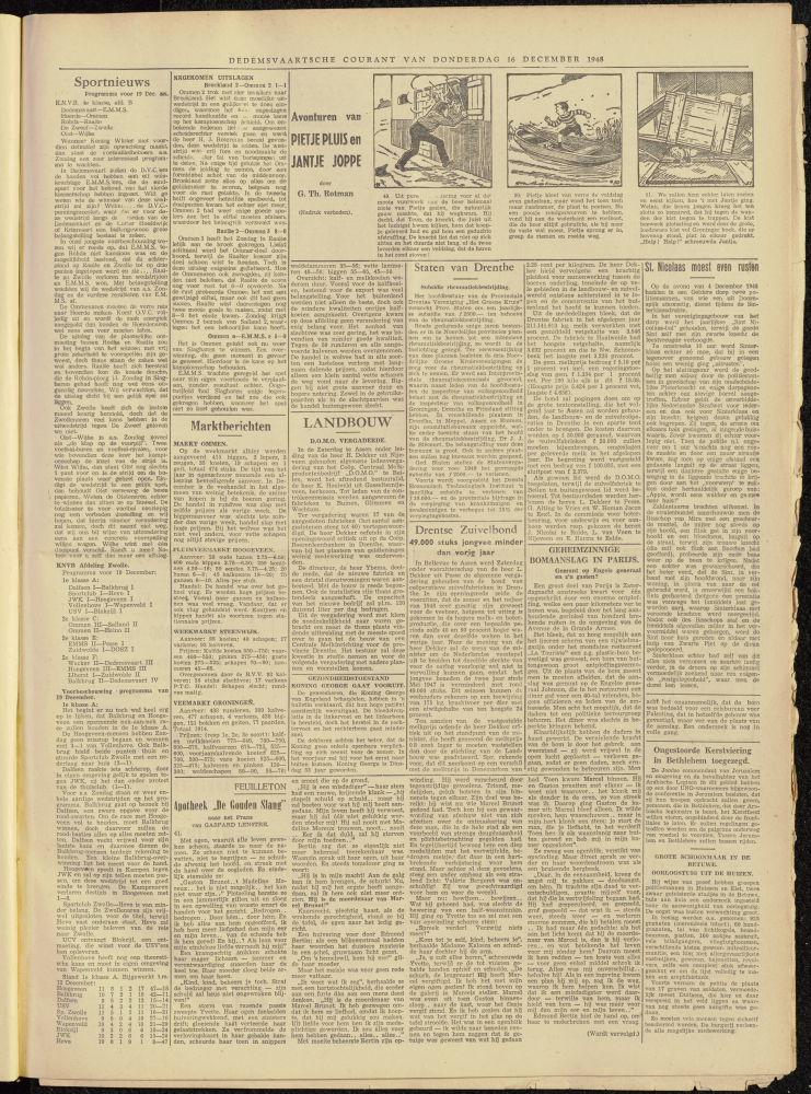 Bekijk detail van "Dedemsvaartsche Courant 16/12/1948 pagina 3 van 4<br xmlns:atlantis="urn:atlantis" />"
