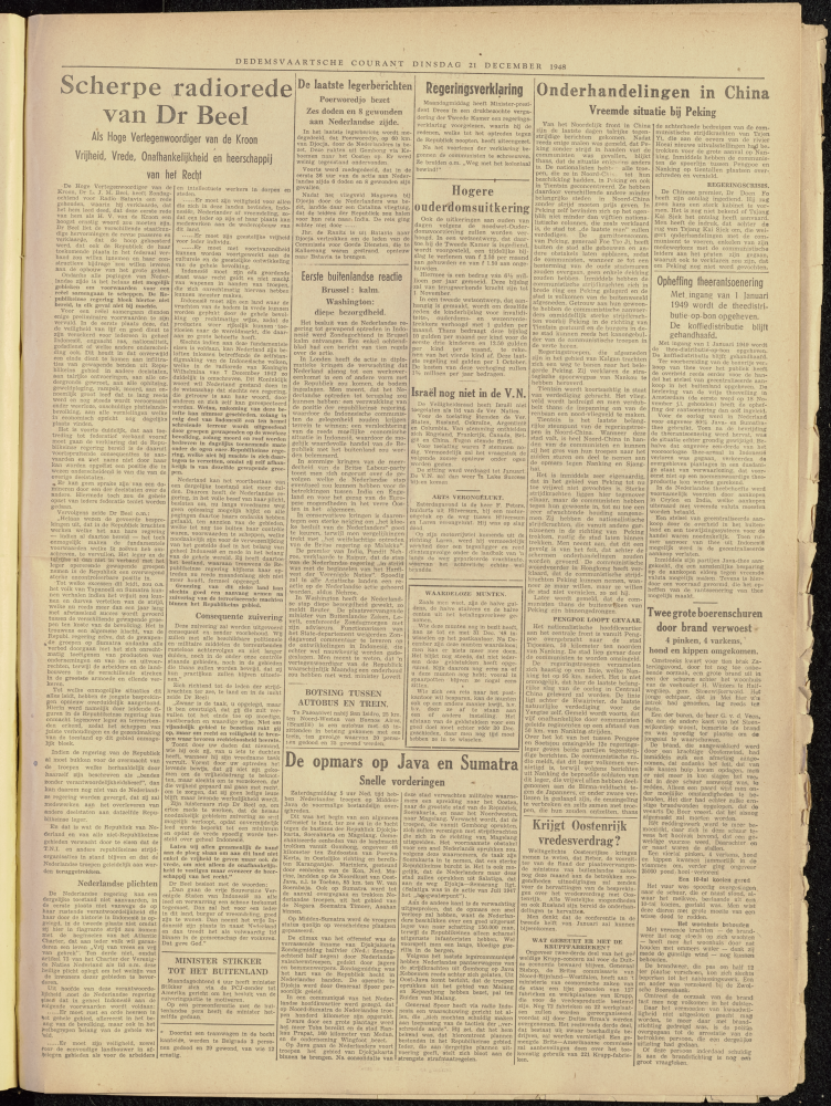 Bekijk detail van "Dedemsvaartsche Courant 21/12/1948 pagina 3 van 6<br xmlns:atlantis="urn:atlantis" />"
