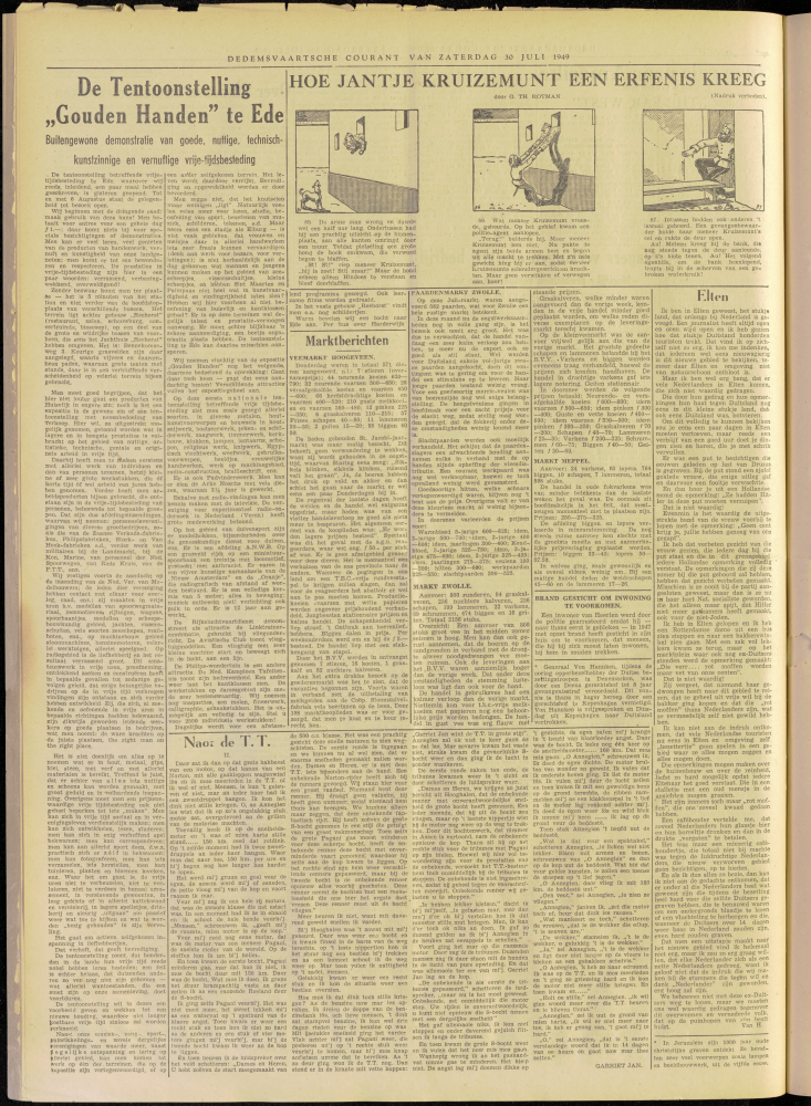 Bekijk detail van "Dedemsvaartsche Courant 30/7/1949 pagina 4 van 6<br xmlns:atlantis="urn:atlantis" />"