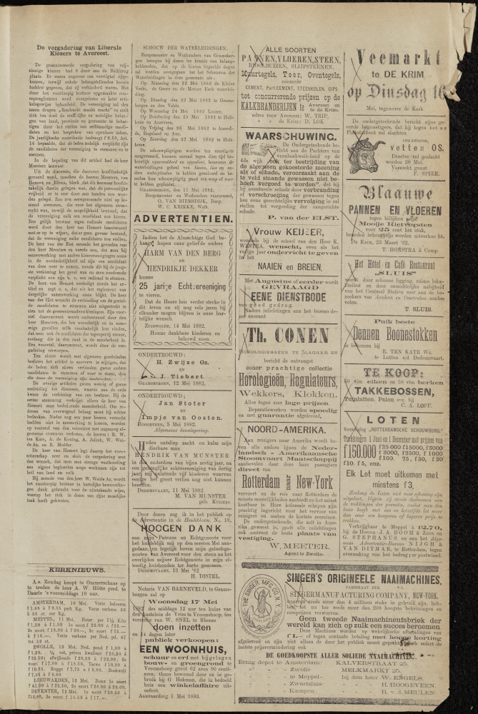 Bekijk detail van "Dedemsvaartsche Courant 13/5/1882 pagina 3 van 4<br xmlns:atlantis="urn:atlantis" />"