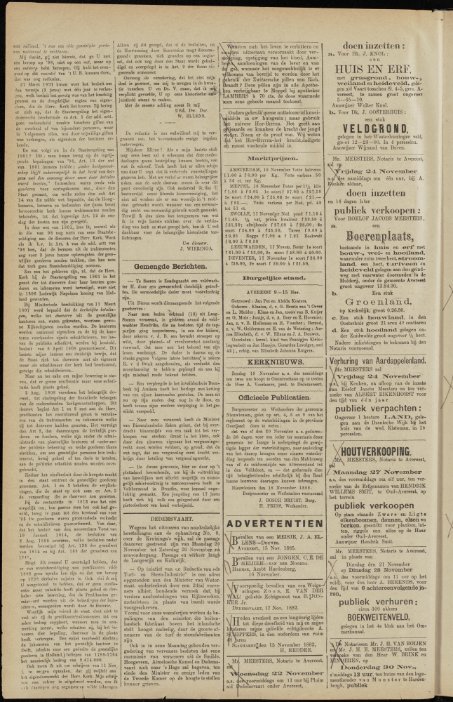 Bekijk detail van "Dedemsvaartsche Courant 18/11/1882 pagina 2 van 4<br xmlns:atlantis="urn:atlantis" />"