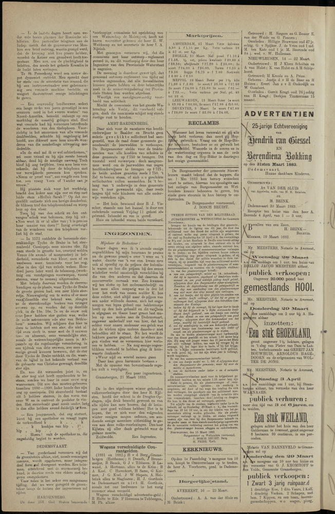 Bekijk detail van "Dedemsvaartsche Courant 24/3/1883 pagina 2 van 4<br xmlns:atlantis="urn:atlantis" />"