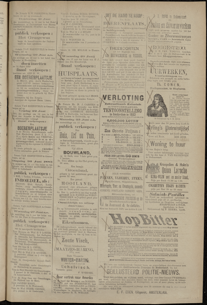 Bekijk detail van "Dedemsvaartsche Courant 16/6/1883 pagina 3 van 4<br xmlns:atlantis="urn:atlantis" />"